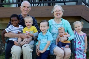 Mark & Patti with grandchildren 2022.jpg
