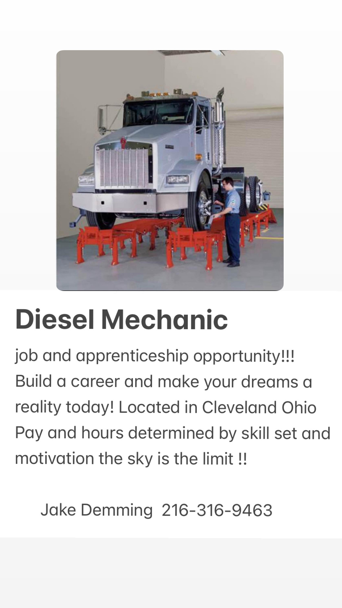 Photo of Mechanic wanted