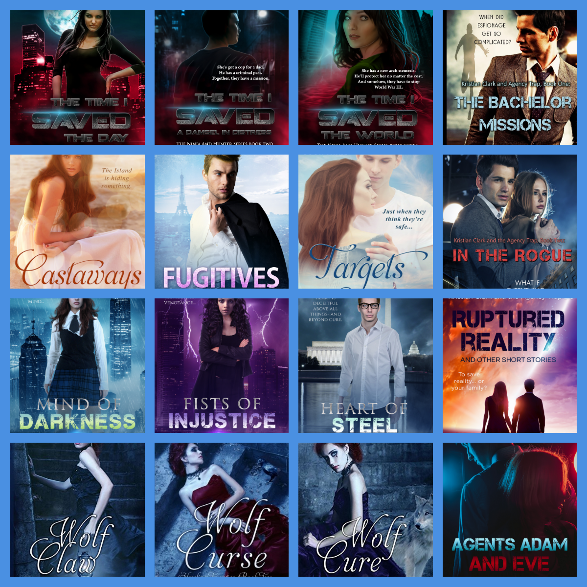 Photo of Clean, Christian-themed spy and superhero books for teenagers and college students