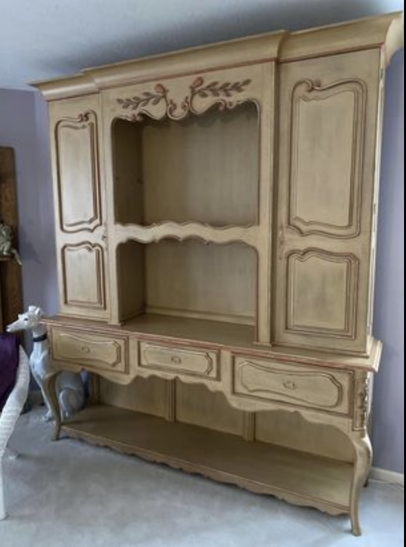 Photo of French Country hutch breakfront