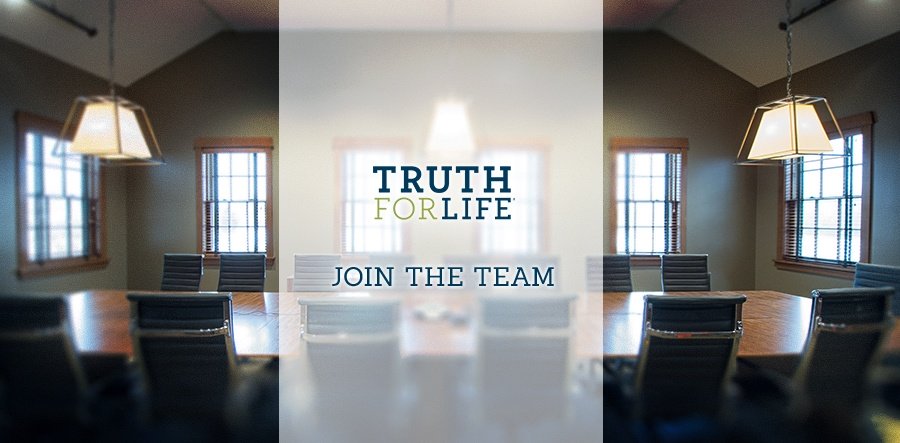 Photo of Truth For Life full-time Database Administrator position