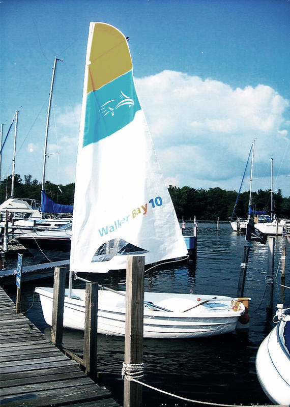 Photo of Walker Bay 10 Sailboat and trailer